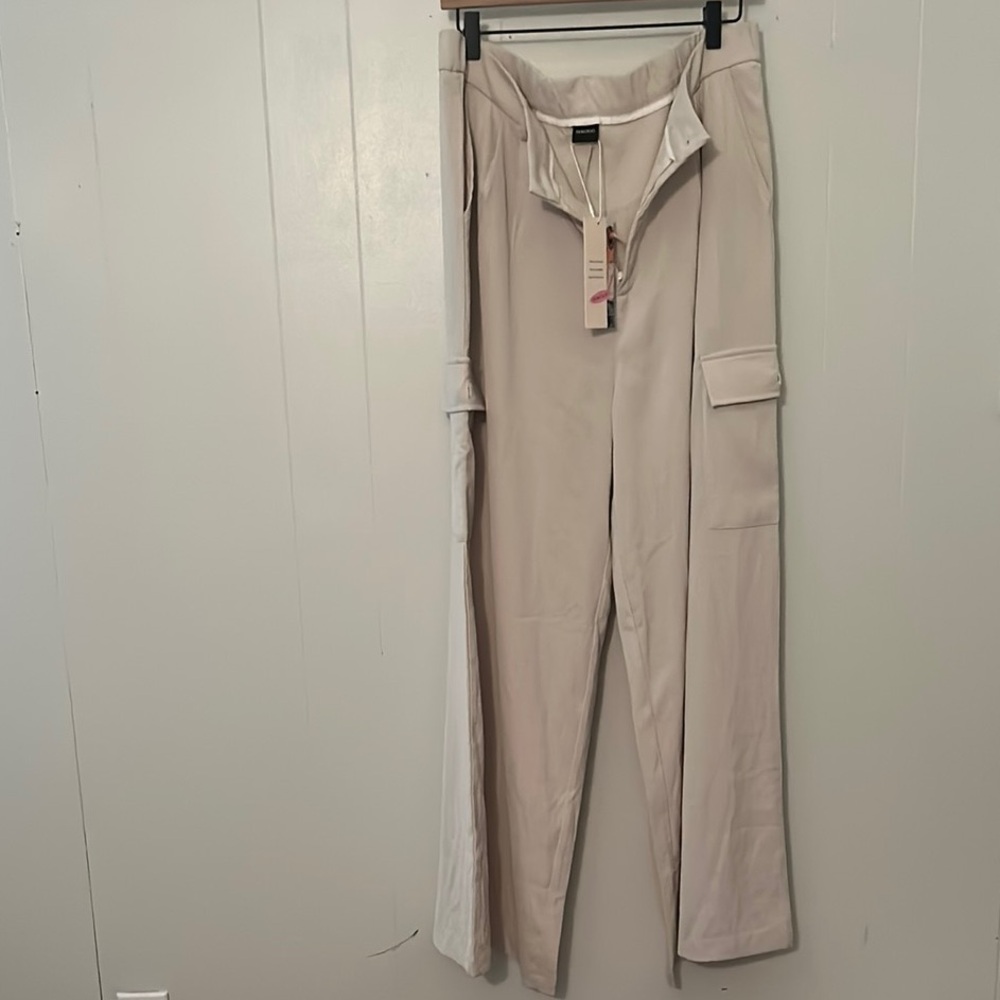 Women’s High Waisted Wide Leg Cargo Pants Baggy Casual Work Pants